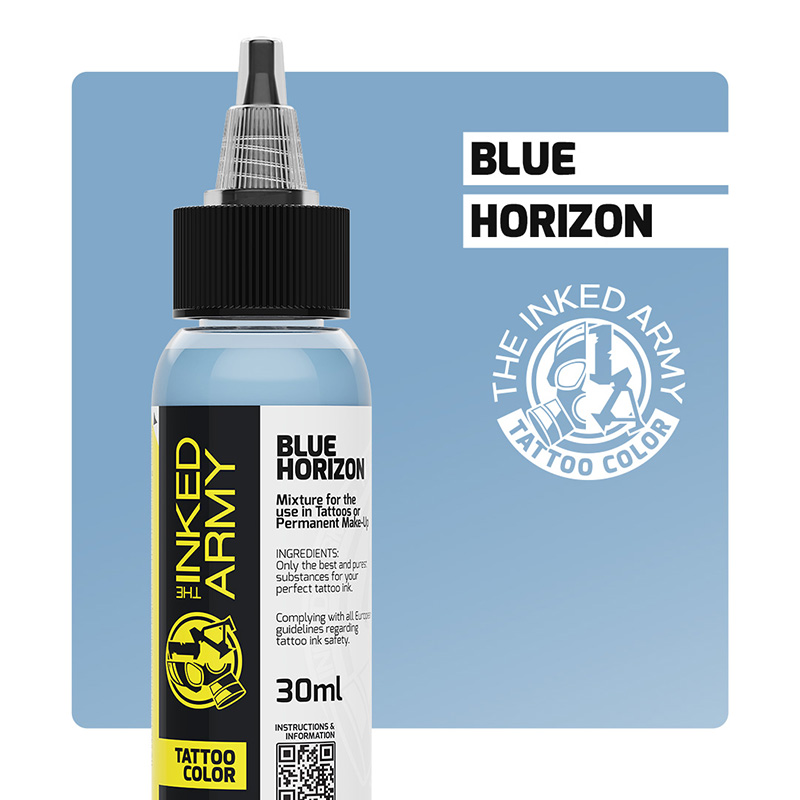 The Inked Army Tattoo Color - Blue Horizon, 30 ml