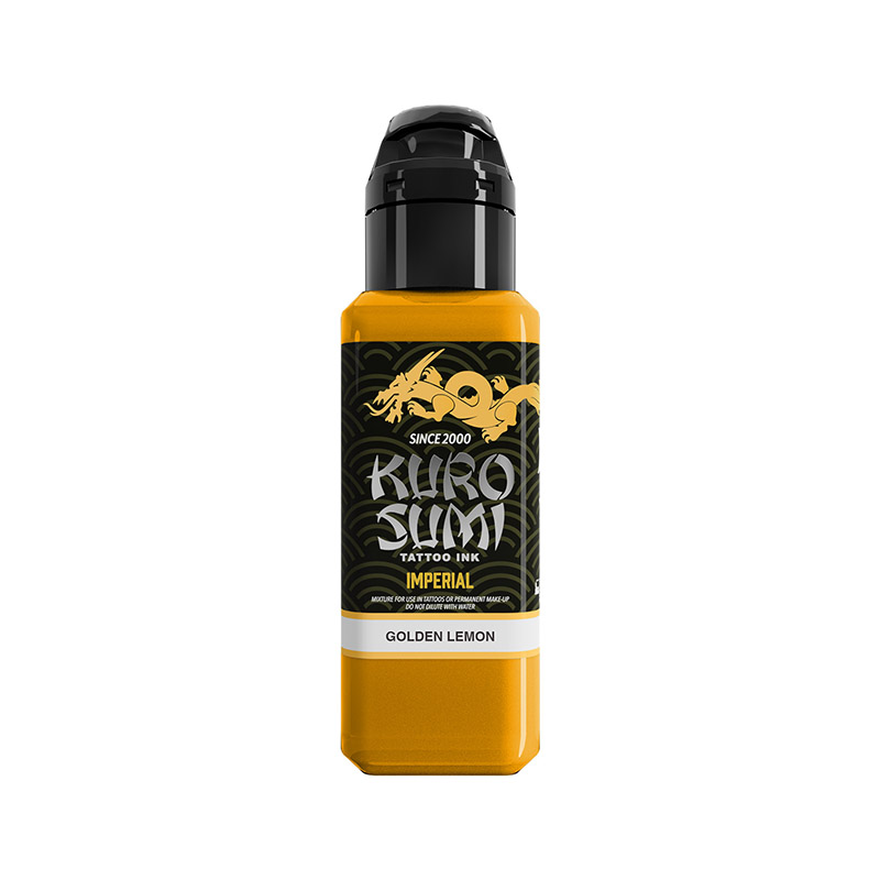 Kuro Sumi Imperial Ink - Golden Lemon 22 ml Kuro Sumi Imperial Ink - Golden Lemon 22 ml
