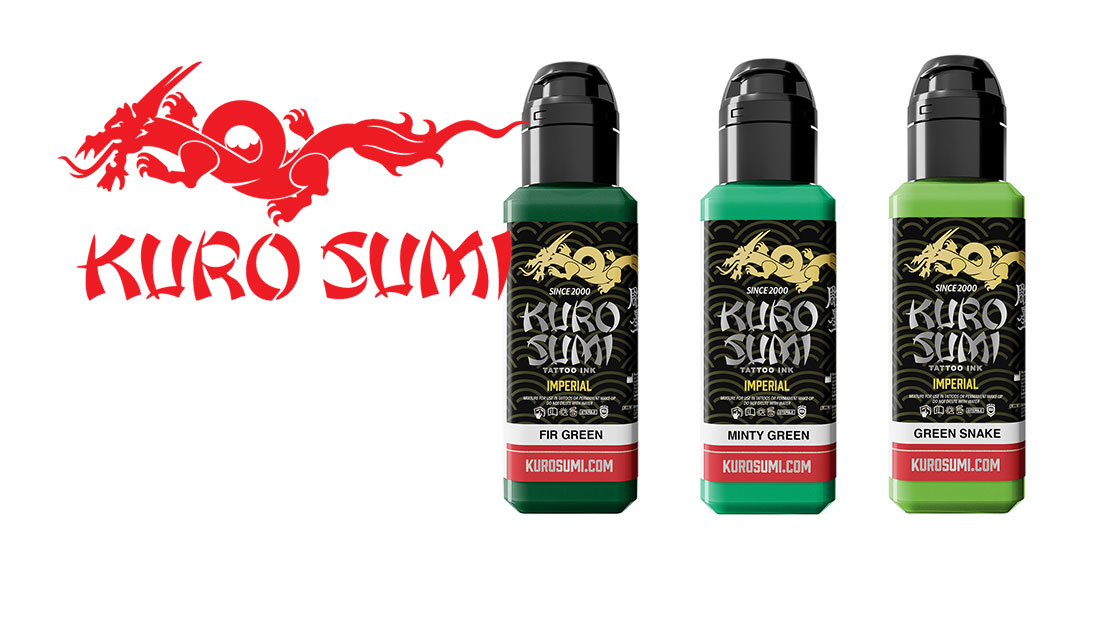 Kuro Sumi Ink Green Kuro Sumi Ink Green
