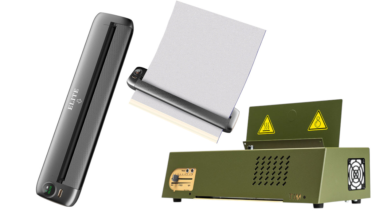 Stencil printer & copier Stencil printer & copier