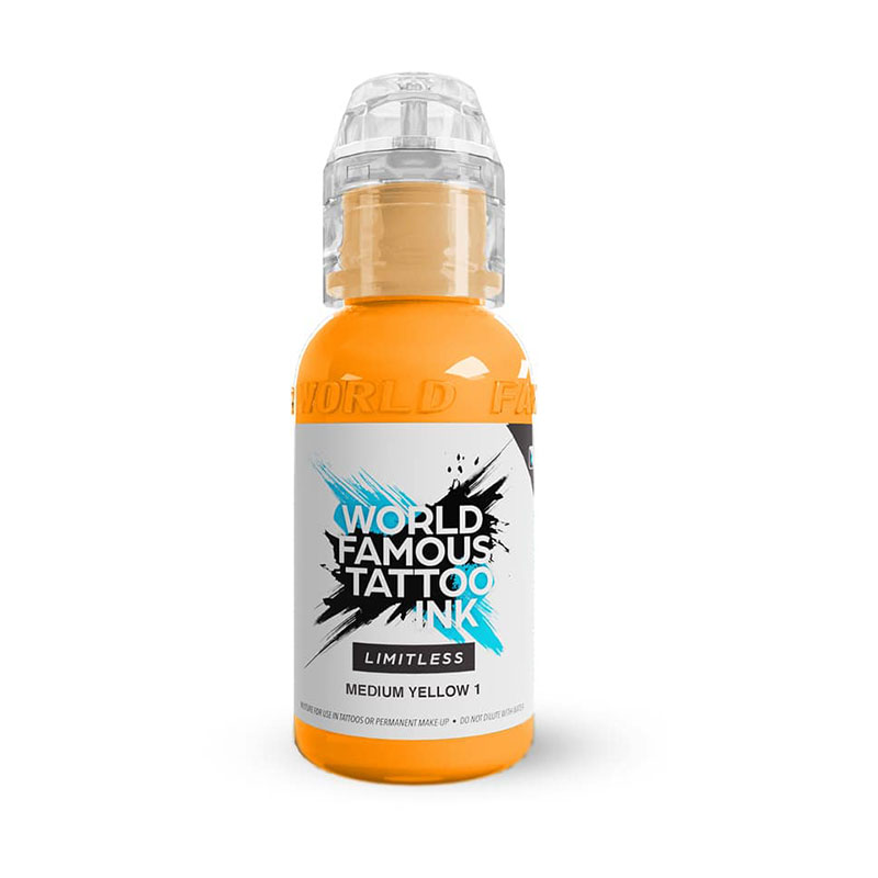 World Famous Limitless - Medium Yellow 1, 30 ml World Famous Limitless - Medium Yellow 1, 30 ml