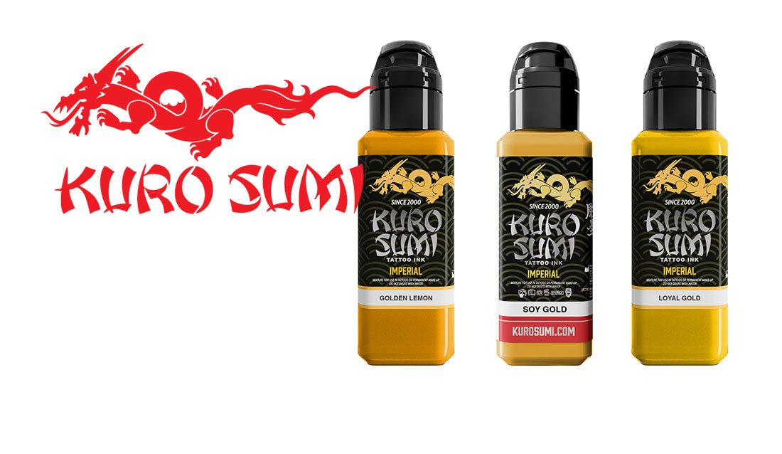 Kuro Sumi Ink Yellow Kuro Sumi Ink Yellow
