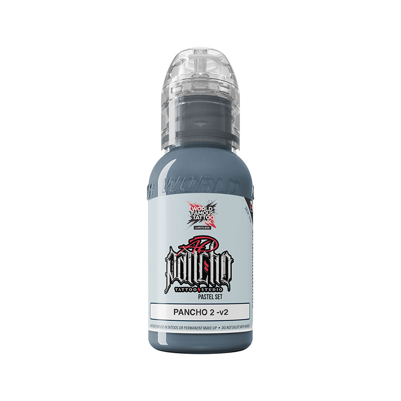 World Famous Limitless Tattoo Farbe - Pancho Pastel 2 v2, 30 ml