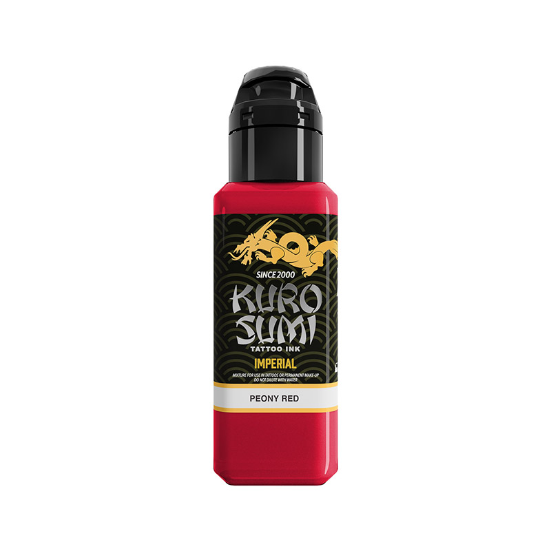 Kuro Sumi Imperial Ink - Peony Red 22 ml Kuro Sumi Imperial Ink - Peony Red 22 ml