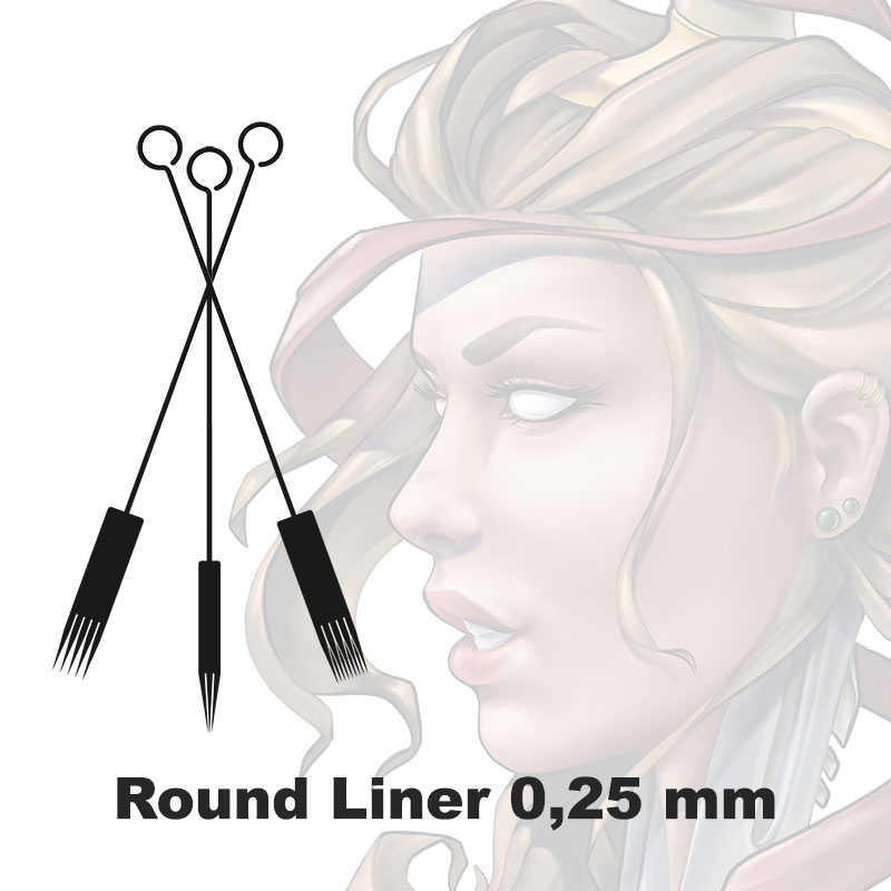 7er FTE Hi-Q Elite Bugpin Liner 0,25 mm
