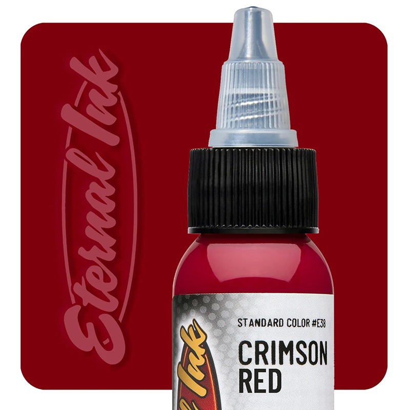 Künstlerfarbe - Eternal Ink Crimson Red, 30 ml