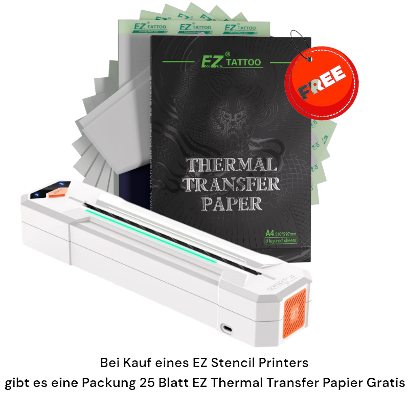 EZ - Wireless Tattoo Transfer Stencil Printer EZ - Wireless Tattoo Transfer Stencil Printer