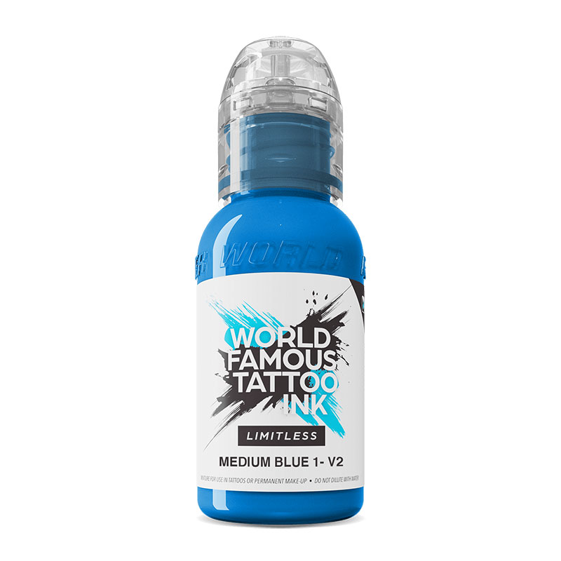 World Famous Limitless - Medium Blue 1 V2, 30 ml World Famous Limitless - Medium Blue 1 V2, 30 ml