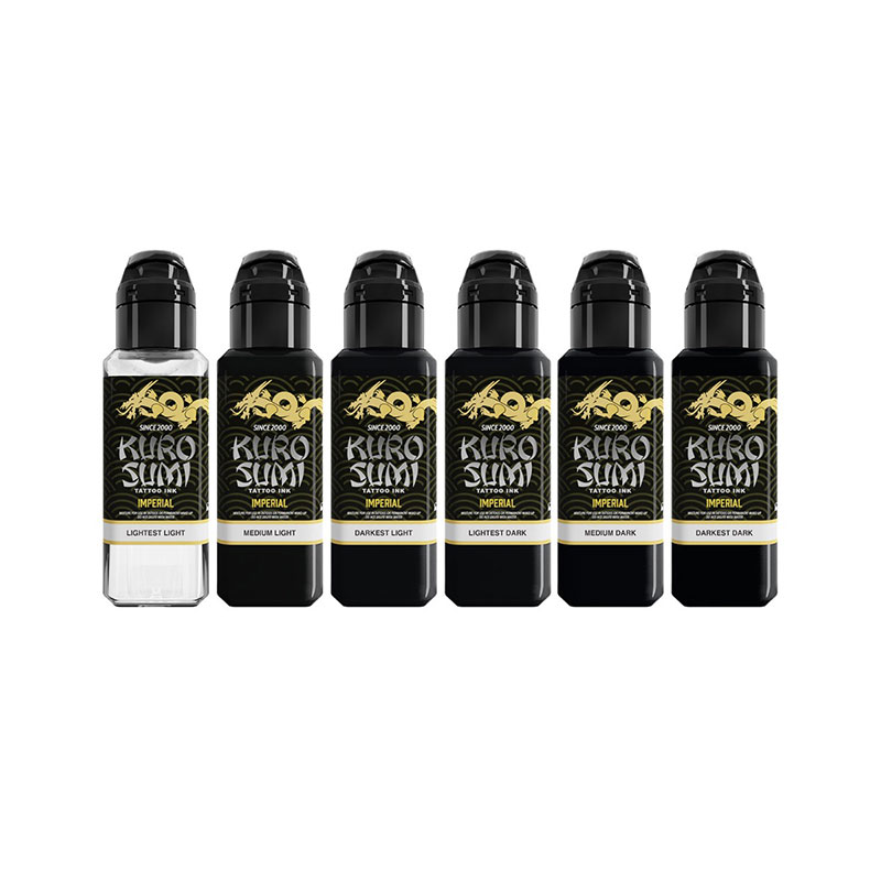 Kuro Sumi Imperial Ink - Marta Make Gray Wash Set Kuro Sumi Imperial Ink - Marta Make Gray Wash Set