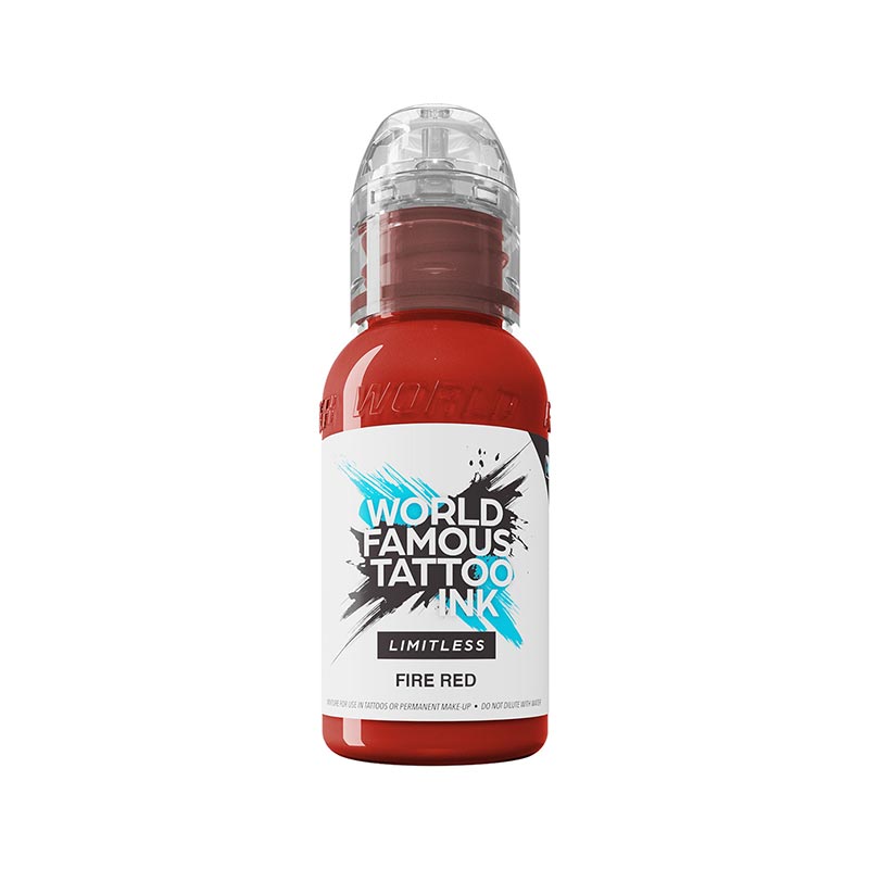 World Famous Limitless - Fire Red, 30 ml World Famous Limitless - Fire Red, 30 ml