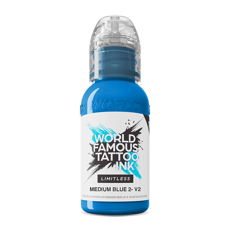 World Famous Limitless - Medium Blue 2 V2, 30 ml World Famous Limitless - Medium Blue 2 V2, 30 ml