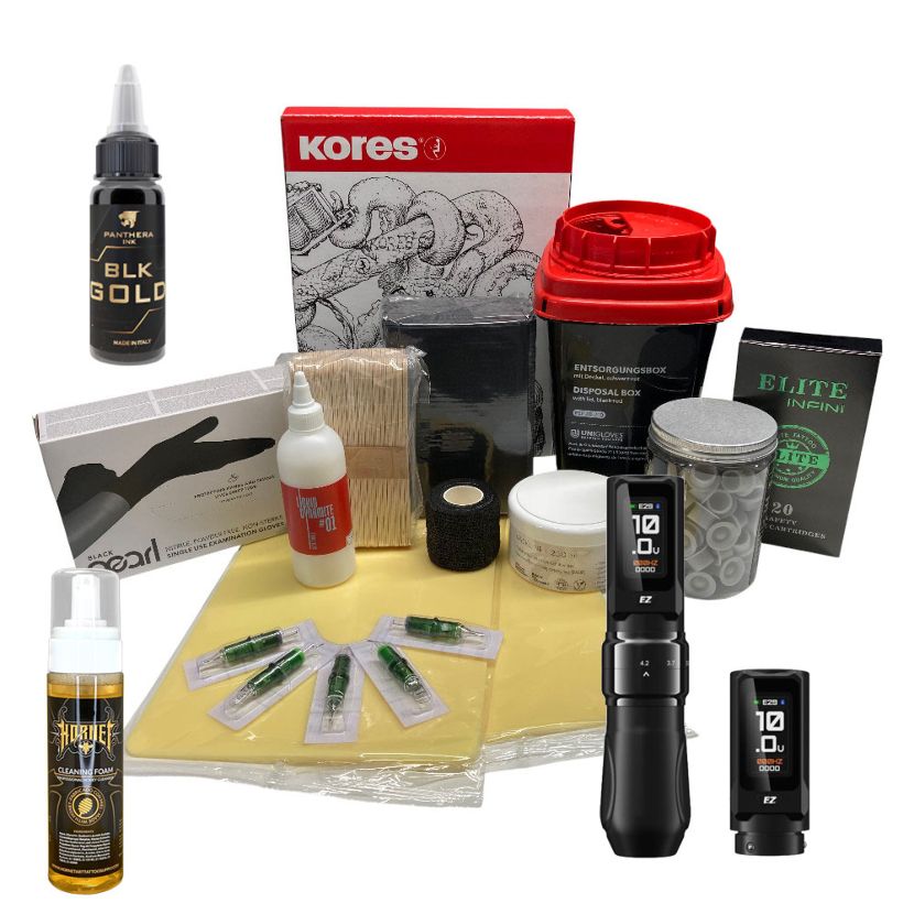 Premium Plus Wireless Starter Kit for Tattoo Apprentices