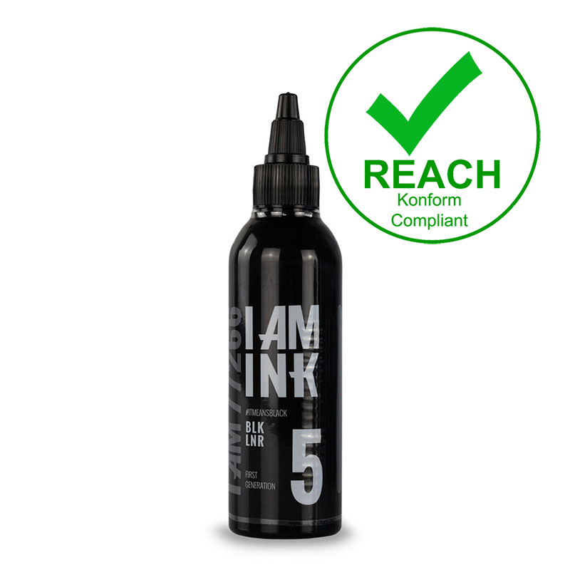 I AM INK - First Generation 05 Lining Black 100 ml I AM INK - First Generation 05 Lining Black 100 ml