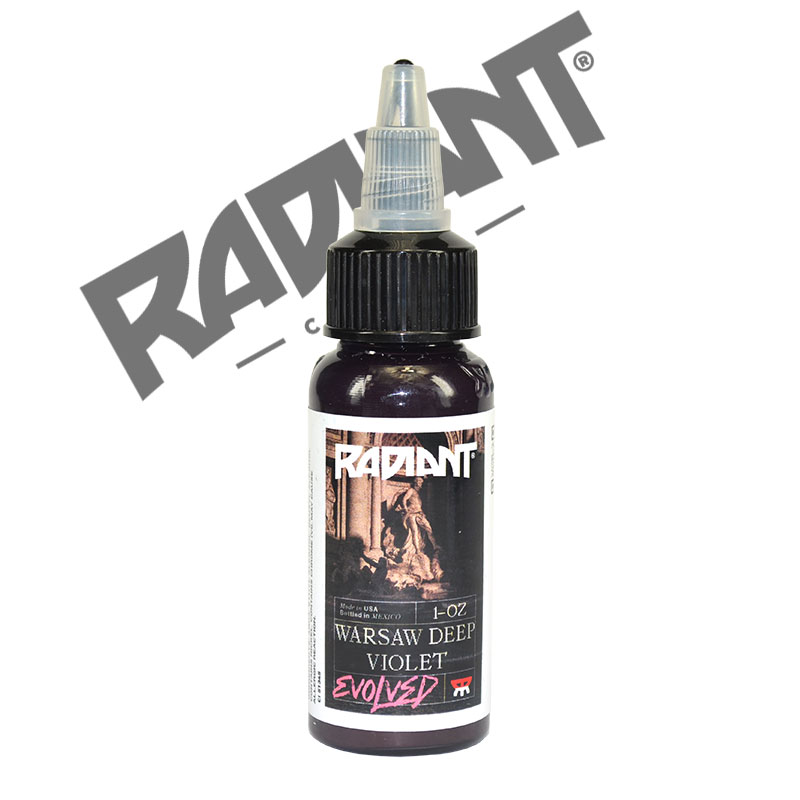 Radiant Evolved Ink - Warsaw Deep Violet 30 ml Radiant Evolved Ink - Warsaw Deep Violet 30 ml