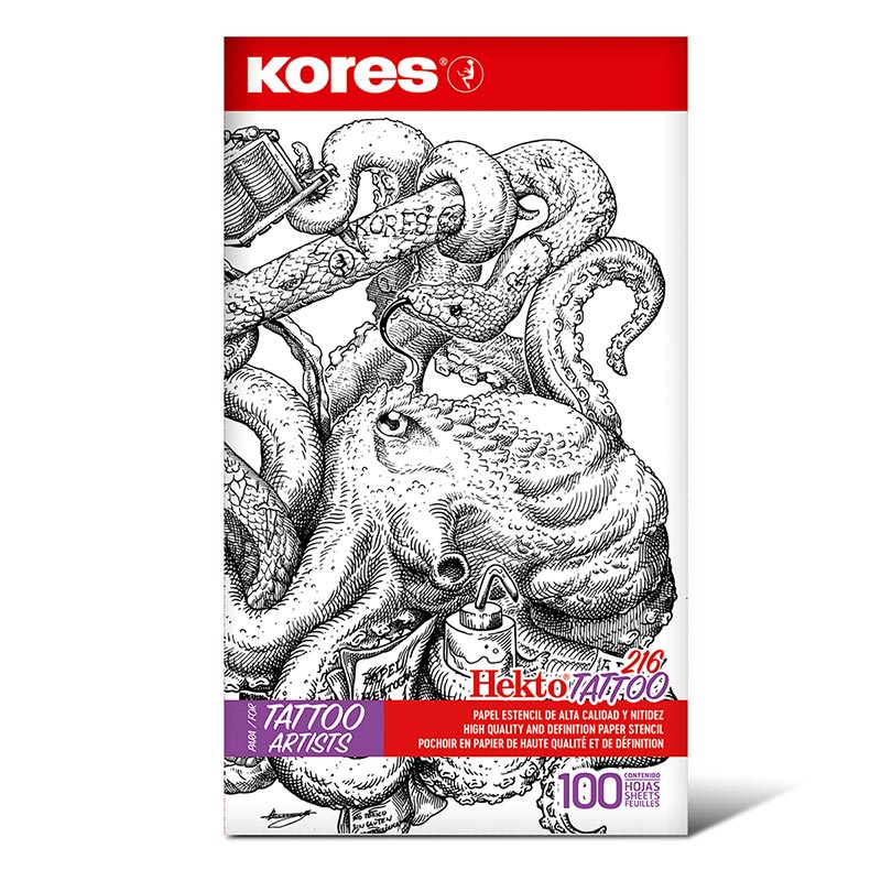 Kores Tattoo Transfer Paper DIN A4+, 10 sheets Kores Tattoo Transfer Paper DIN A4+, 10 sheets