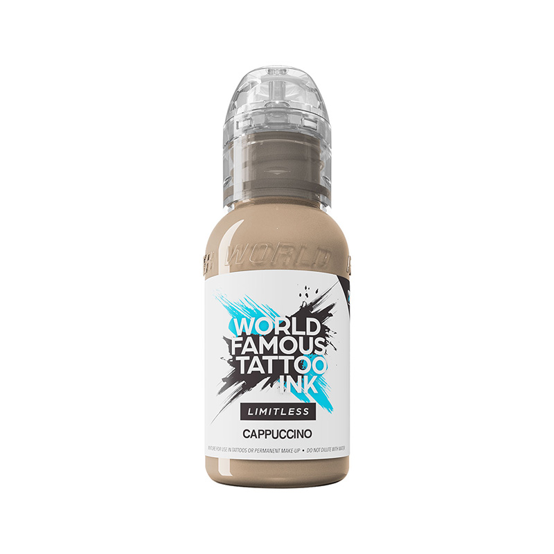 World Famous Limitless Tattoo Ink - Cappuccino, 30 ml
