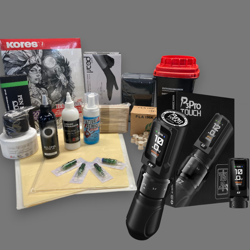 Premium Plus Wireless Starter Kit for Tattoo Apprentices