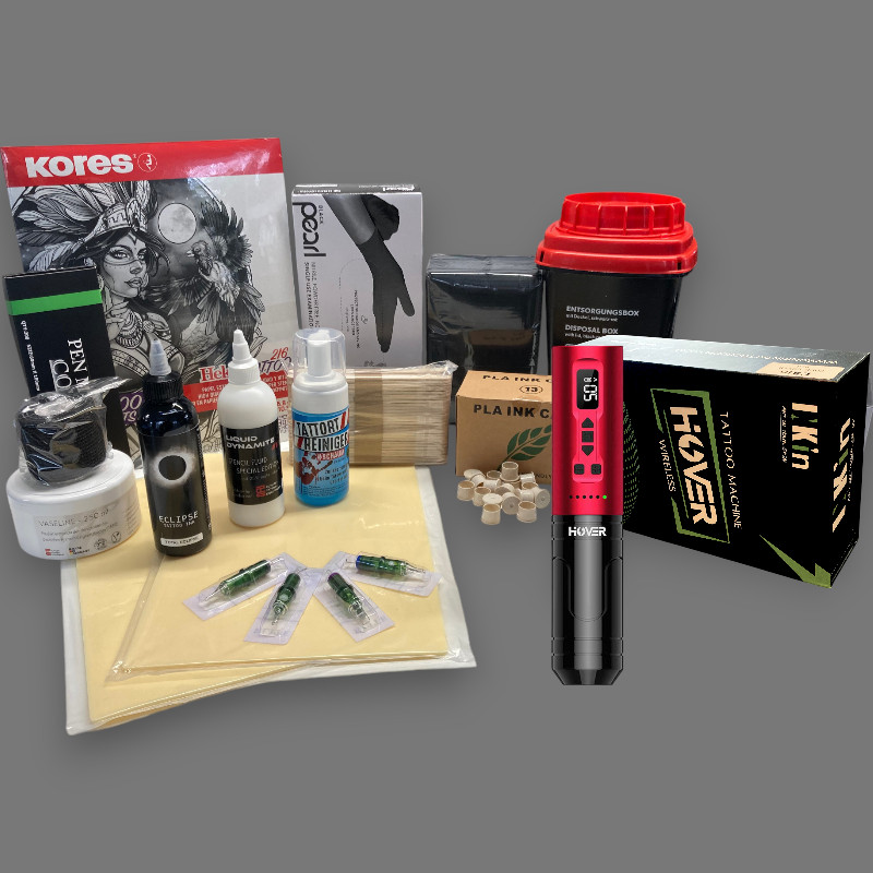 Beginner set for tattoo apprentices - wireless