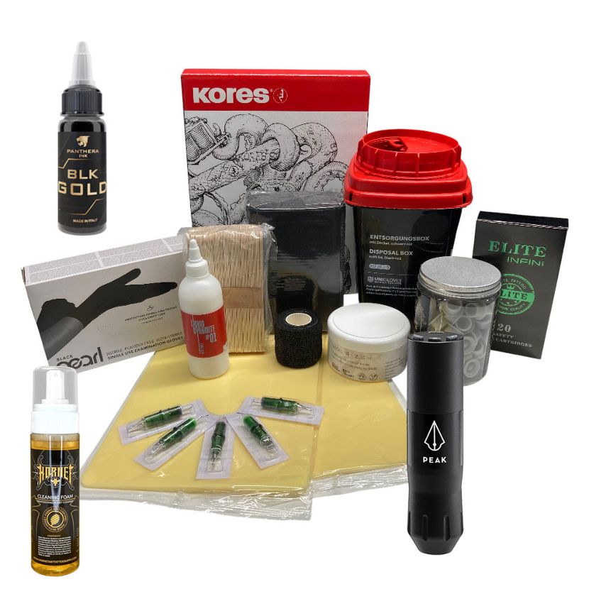 Beginner set for tattoo apprentices - wireless