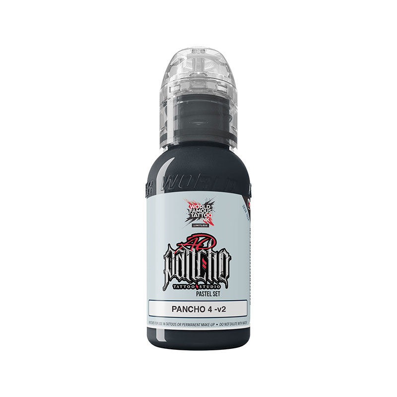World Famous Limitless Tattoo Farbe - Pancho Pastel 4 v2, 30 ml