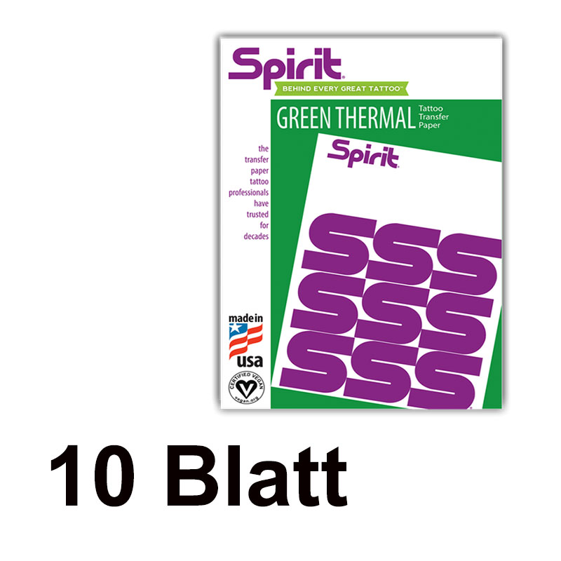 Spirit Green Thermal Stencil Paper